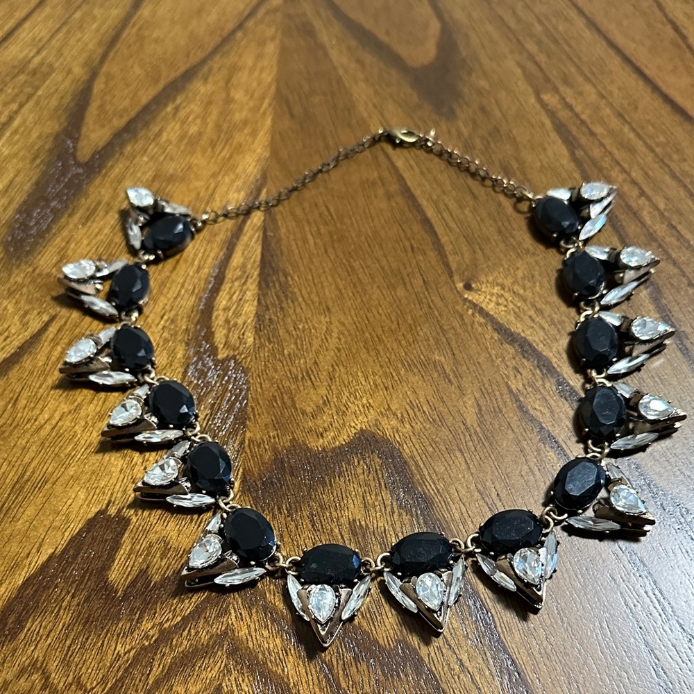 Forever 21 Elegant Black and bronze Statement Necklace - Women's Jewelry